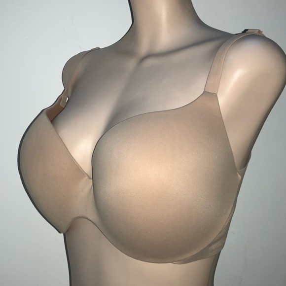 Victoria's Secret Other - VICTORIAS SECRET Full Coverage Nude Tan Bra Racerback 34DDD